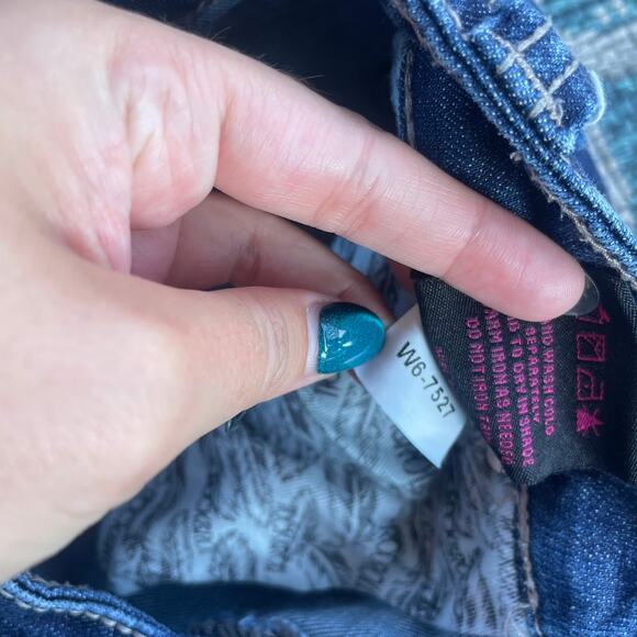Rock & Roll Denim Rival Low Rise Bootcut Jeans - Size 27 - Picture 8 of 13